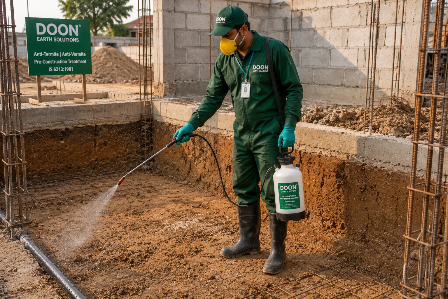 Pre-Construction Soil Treatment
